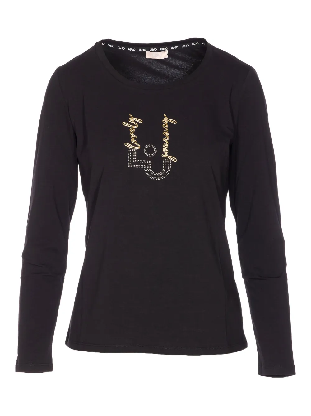 Топ с длинными рукавами, украшенный стразами LIU JO, коричневый
Топ с длинными рукавами, украшенный стразами LIU JO, коричневый