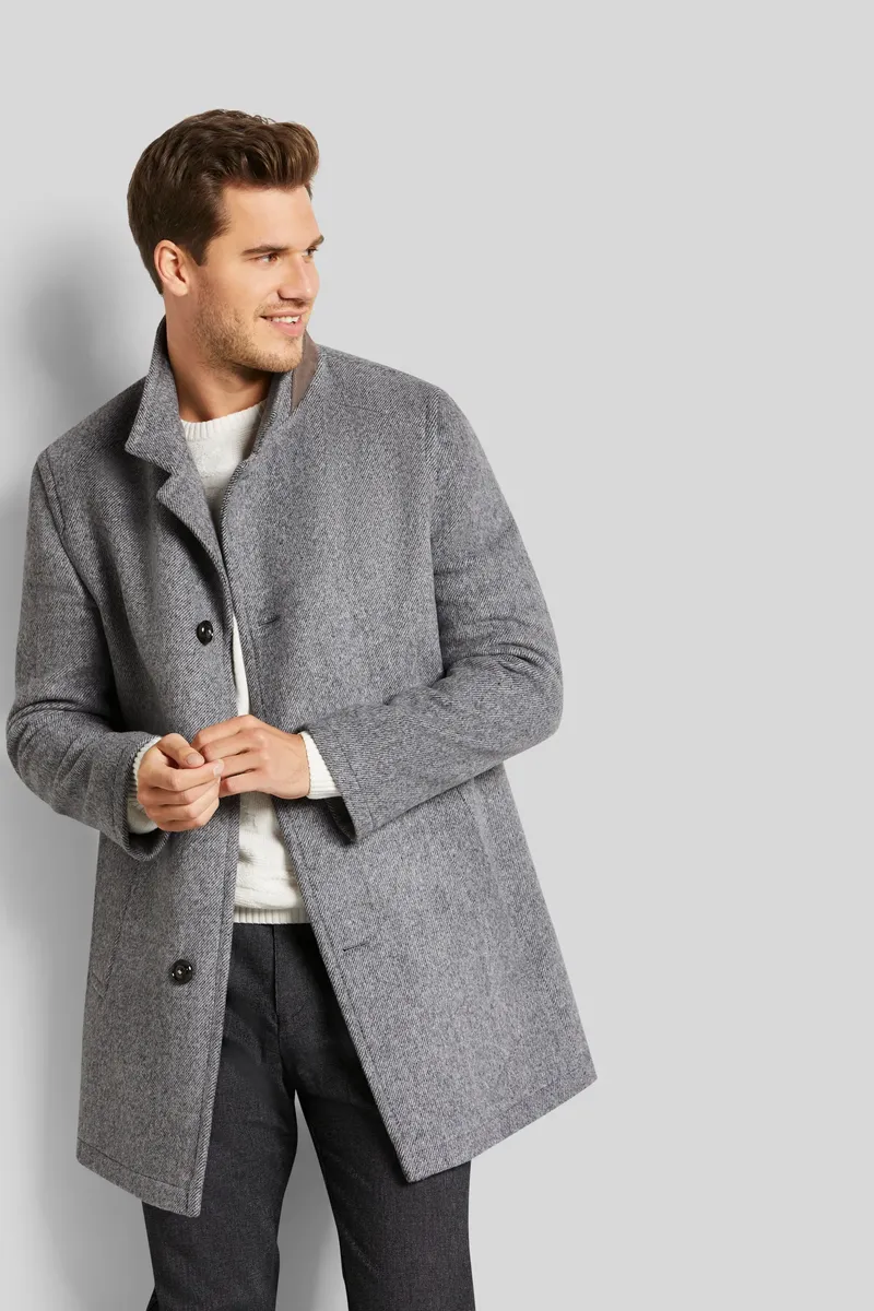 Шерстяное пальто bugatti, изготовленное из смеси переработанной шерсти, серый
Шерстяное пальто bugatti, изготовленное из смеси переработанной шерсти, серый