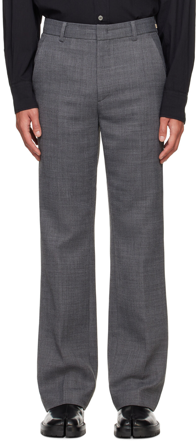 Серые брюки-клеш System
Серые брюки-клеш System