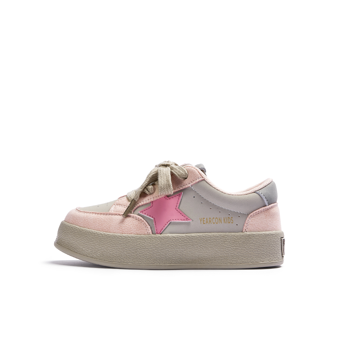 Низкие детские кроссовки для скейтбординга YEARCON, серый/розовый
Низкие детские кроссовки для скейтбординга YEARCON, серый/розовый
