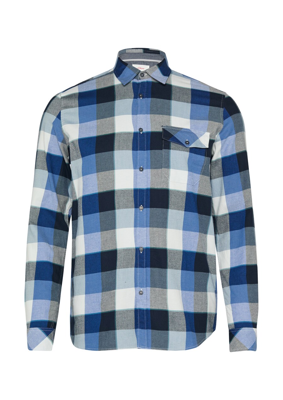 Рубашка обычного кроя на пуговицах s.Oliver, синий
Рубашка обычного кроя на пуговицах s.Oliver, синий