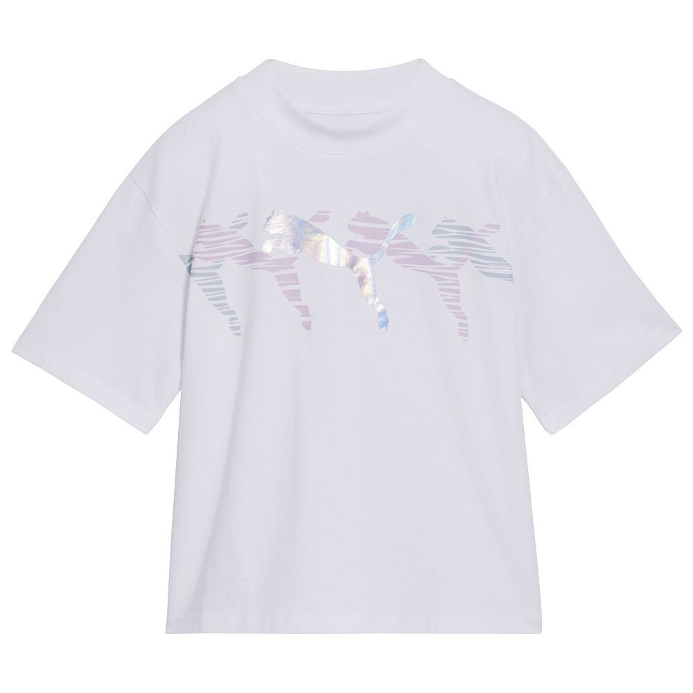 Модная трикотажная футболка PUMA Power Pack для девочек 7–16 лет, белый
Модная трикотажная футболка PUMA Power Pack для девочек 7–16 лет, белый