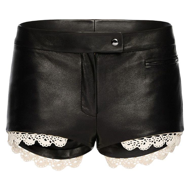 Шорты Magda Butrym Leather Shorts 'Black'
Шорты Magda Butrym Leather Shorts 'Black'