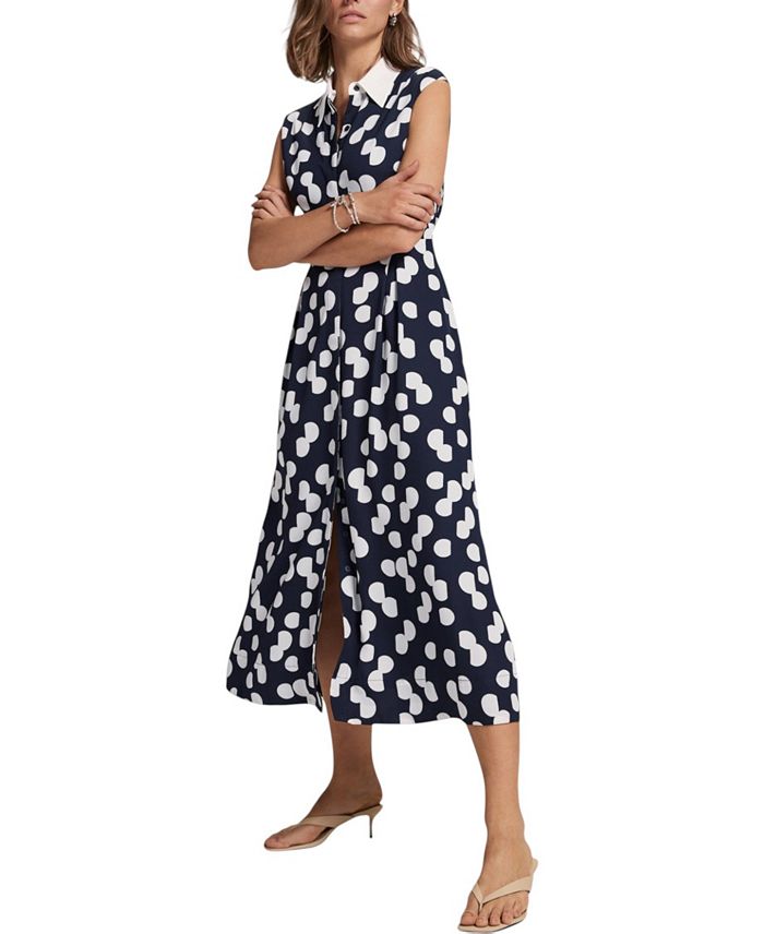 Женское платье миди Spot Halter Shirt Mint Velvet, мультиколор
Женское платье миди Spot Halter Shirt Mint Velvet, мультиколор