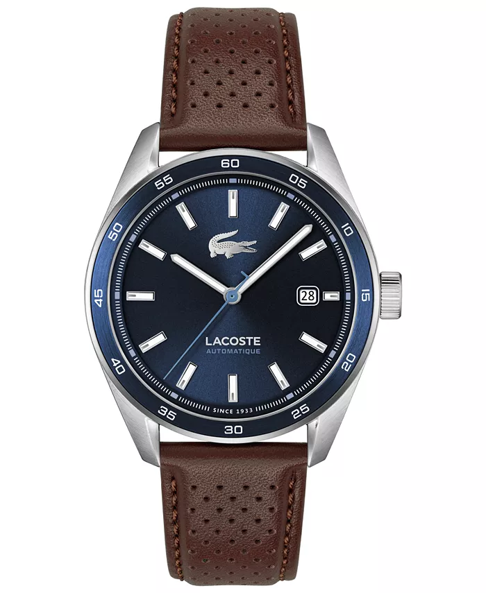 Мужские часы Boston Automatique с коричневым кожаным ремешком, 40 мм Lacoste
Мужские часы Boston Automatique с коричневым кожаным ремешком, 40 мм Lacoste