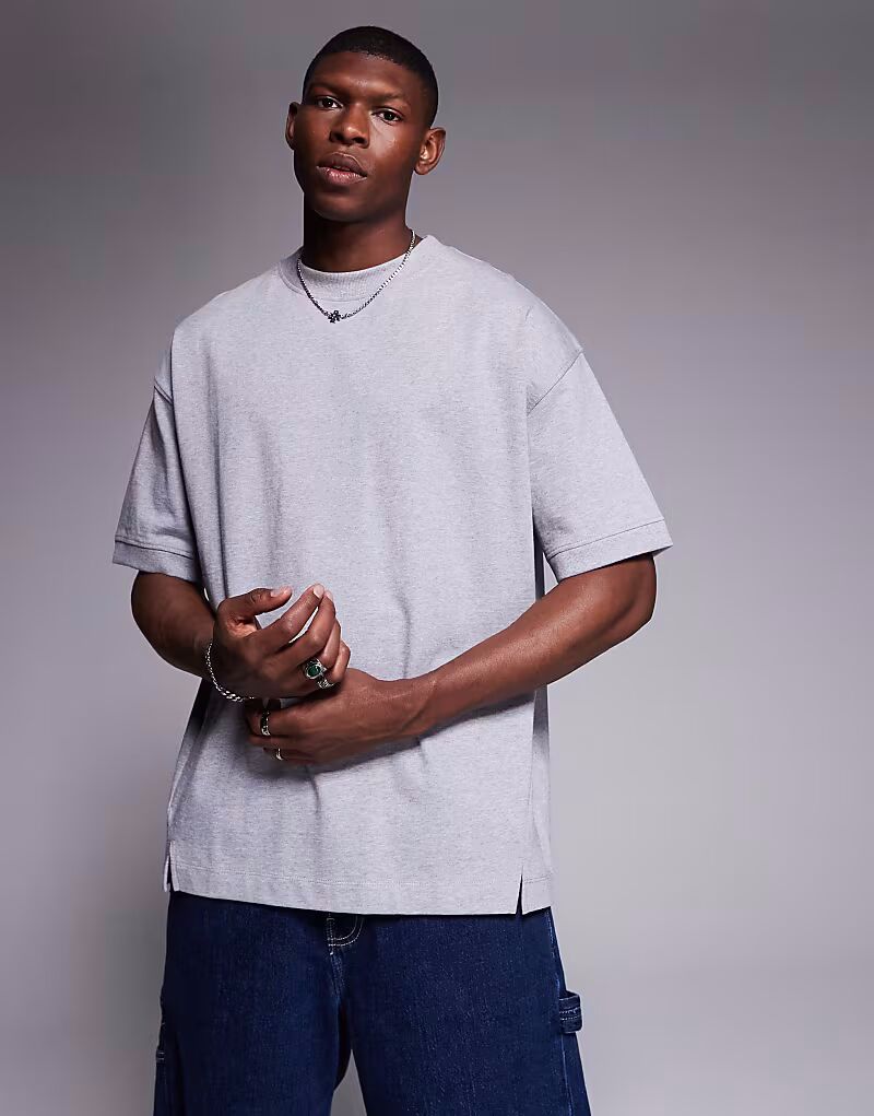 Футболка ASOS DESIGN премиум-класса oversize плотная, меланжевого цвета, 300 г
Футболка ASOS DESIGN премиум-класса oversize плотная, меланжевого цвета, 300 г
