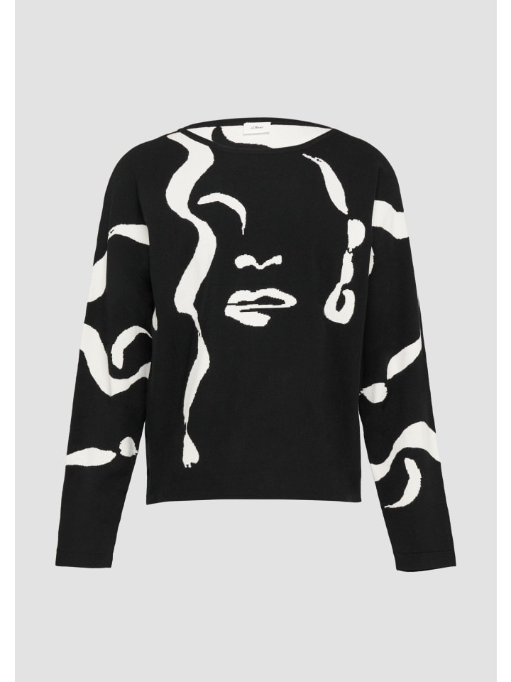 Вязаный свитер 99X3_черный s.Oliver
Вязаный свитер 99X3_черный s.Oliver