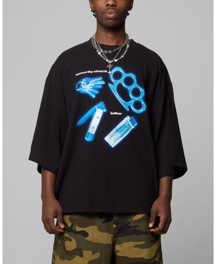 Мужская футболка с чеком безопасности Loiter, No Color
Мужская футболка с чеком безопасности Loiter, No Color