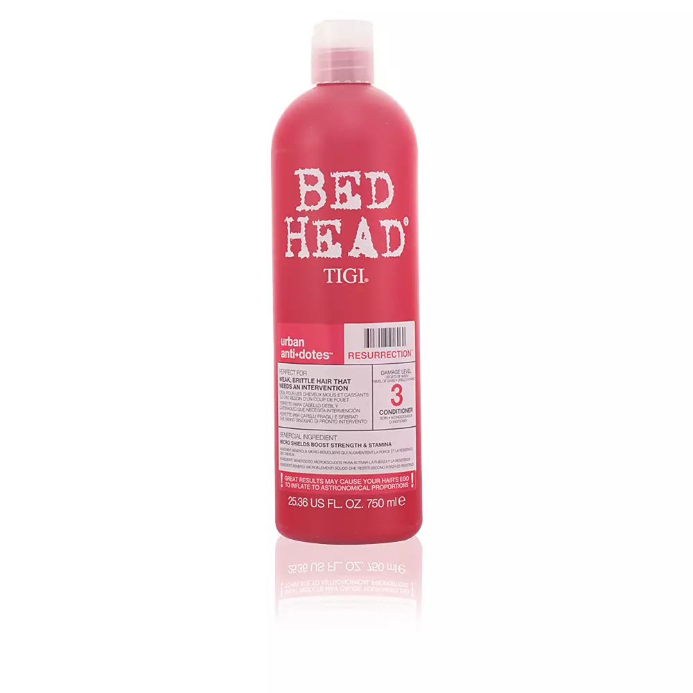 Кондиционер для волос Bed head urban anti-dotes resurrection conditioner Tigi, 750 мл.
Кондиционер для волос Bed head urban anti-dotes resurrection conditioner Tigi, 750 мл.