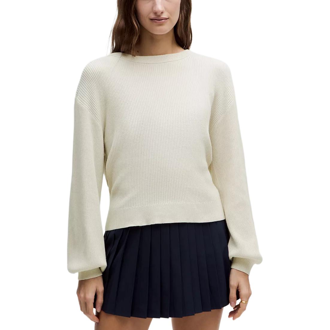 Реверсивный кроссовер свитер женский Lululemon, белый
Реверсивный кроссовер свитер женский Lululemon, белый