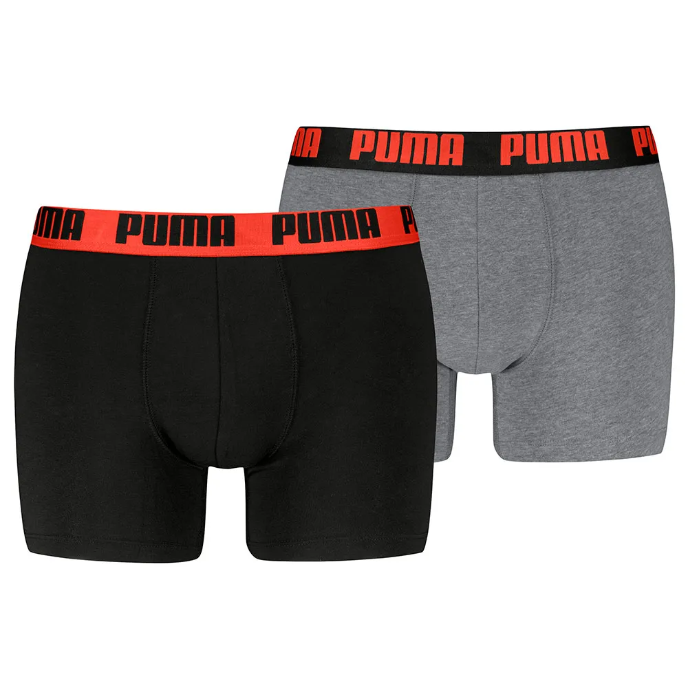 Боксеры 2 шт Puma Everyday Basic boxers 2 units, черный 
Боксеры 2 шт Puma Everyday Basic boxers 2 units, черный