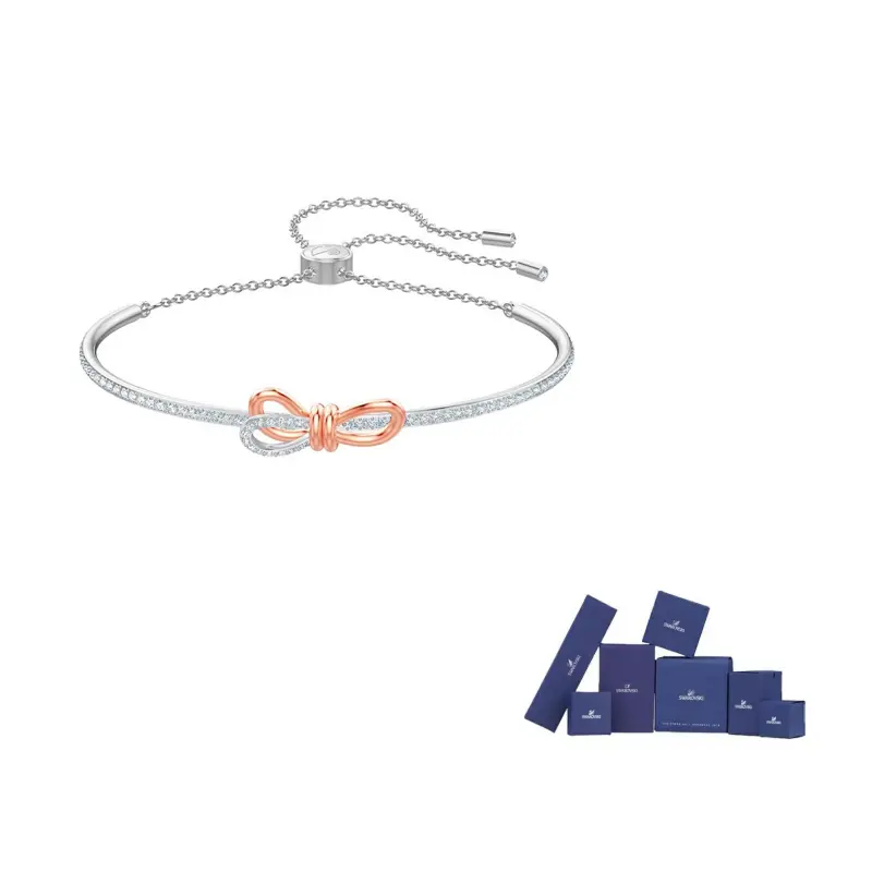 Swarovski Искусственный хрустальный браслет с белым золотым покрытием
Swarovski Искусственный хрустальный браслет с белым золотым покрытием