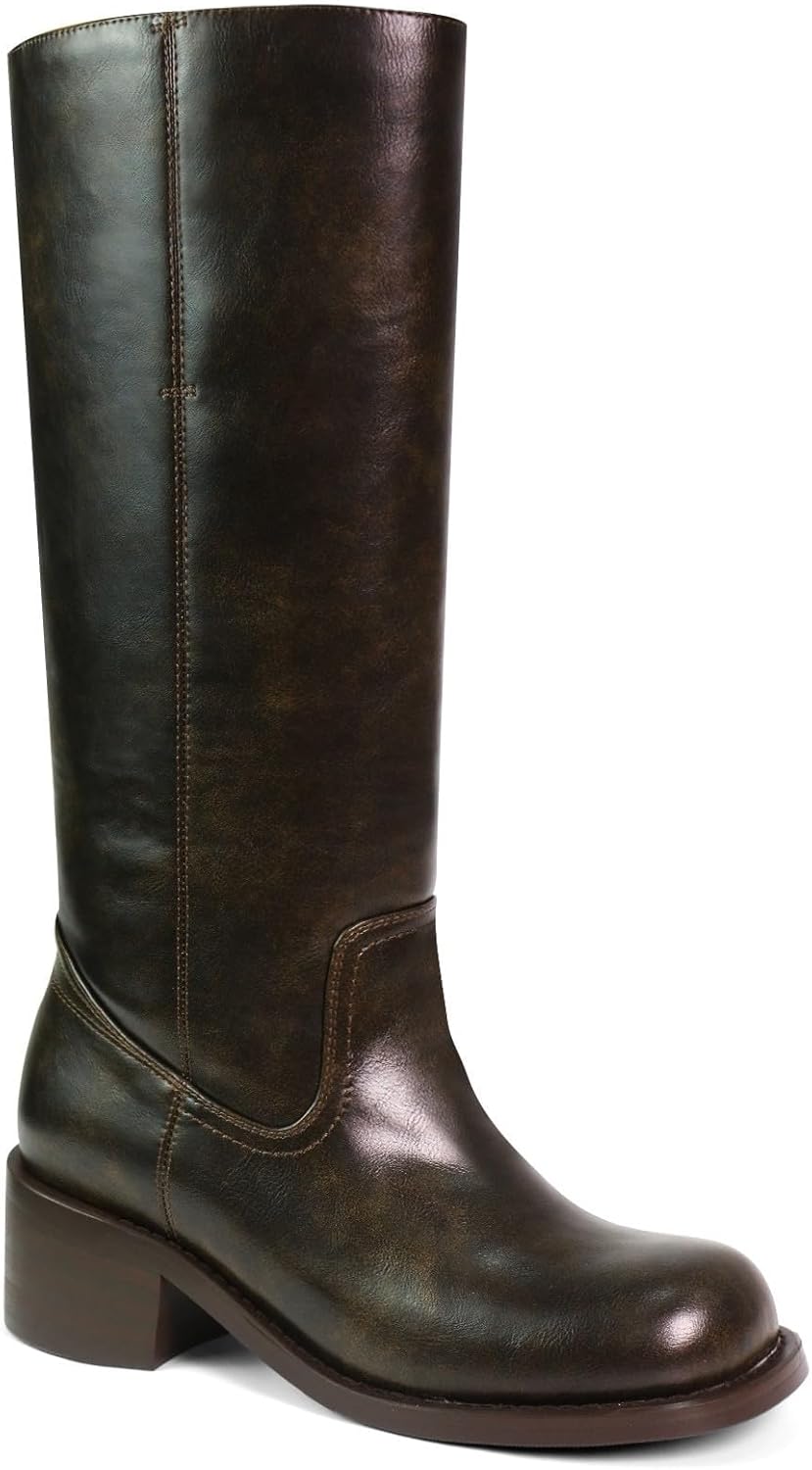 Женские сапоги до колена с квадратным носком, массивным широким каблуком, высокой голенью, модные сапоги на каждый день, удобные сапоги на низком каблуке Baxtayel, Multicolor 03
Женские сапоги до колена с квадратным носком, массивным широким каблуком, высокой голенью, модные сапоги на каждый день, удобные сапоги на низком каблуке Baxtayel, Multicolor 03