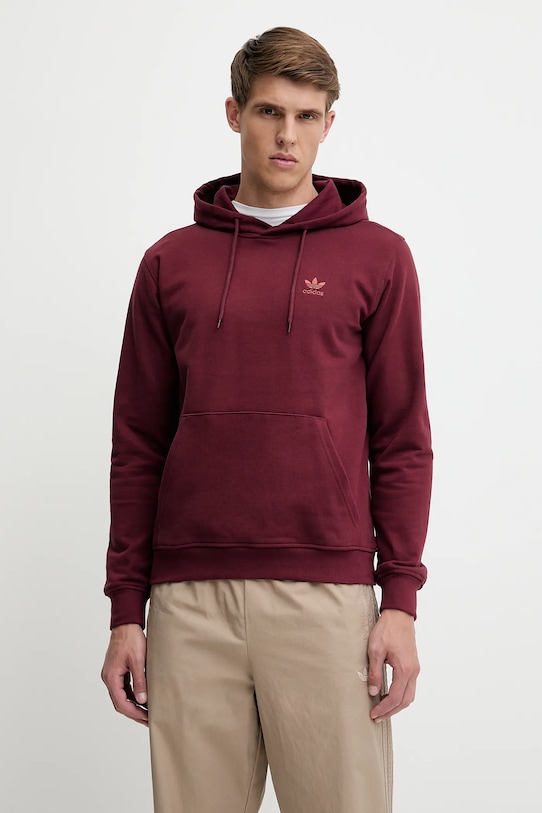 Хлопковая толстовка Essential Adidas Originals, бордовый
Хлопковая толстовка Essential Adidas Originals, бордовый