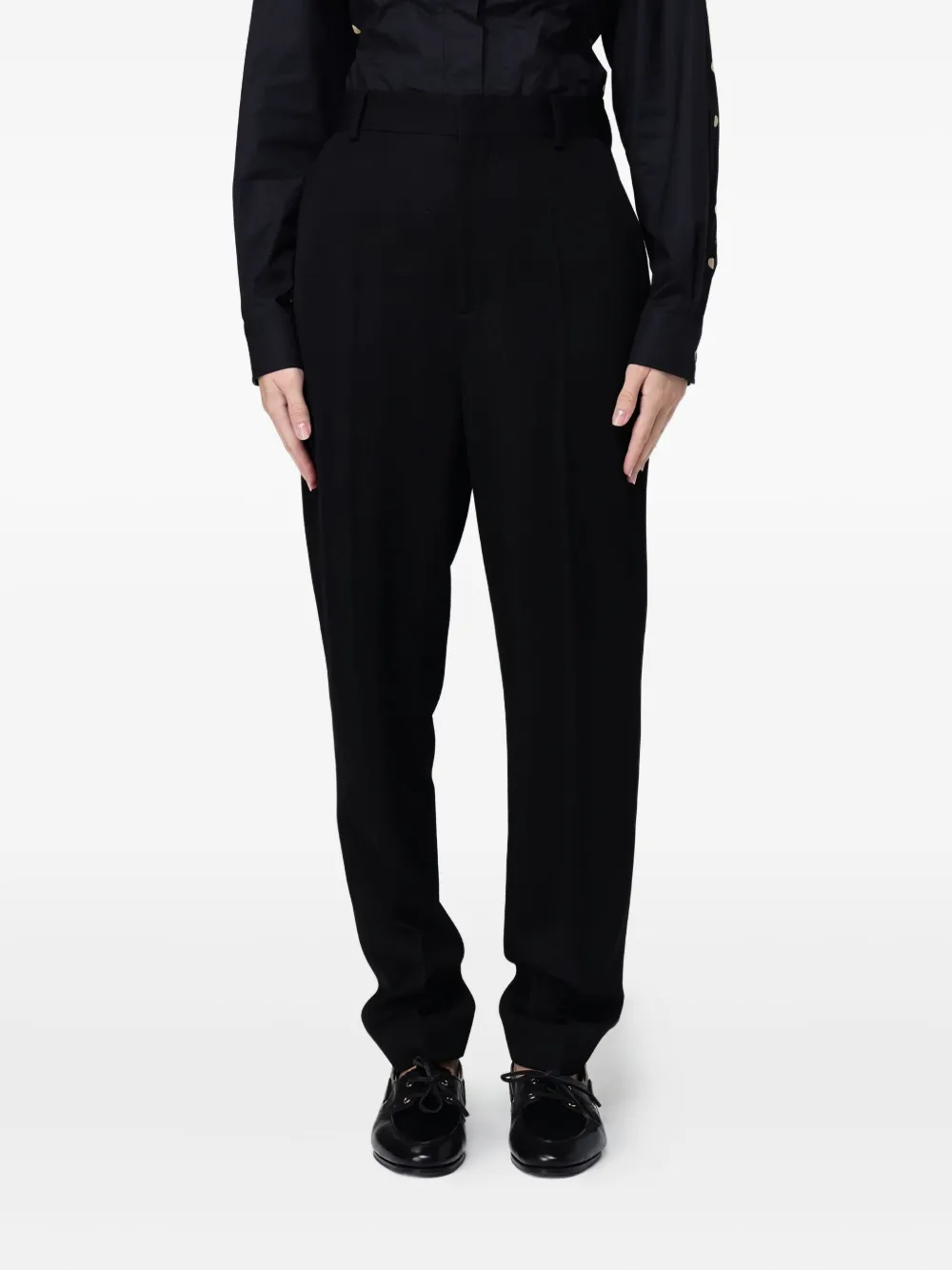 Брюки со стрелками Moschino, черный
Брюки со стрелками Moschino, черный