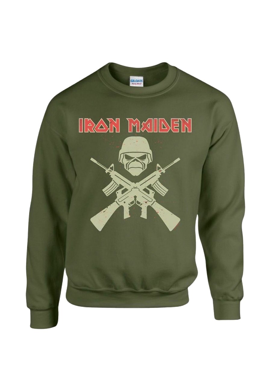 Толстовка rockshirts IRON MAIDEN EDDIE SOLDIER, Green
Толстовка rockshirts IRON MAIDEN EDDIE SOLDIER, Green