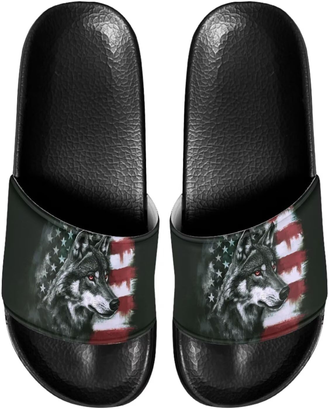 Унисекс тапочки Mumeson, домашняя обувь, летние нескользящие пляжные сандалии, легкие тапочки для дома и улицы, размеры США 5-11, American Flag Wolf
Унисекс тапочки Mumeson, домашняя обувь, летние нескользящие пляжные сандалии, легкие тапочки для дома и улицы, размеры США 5-11, American Flag Wolf