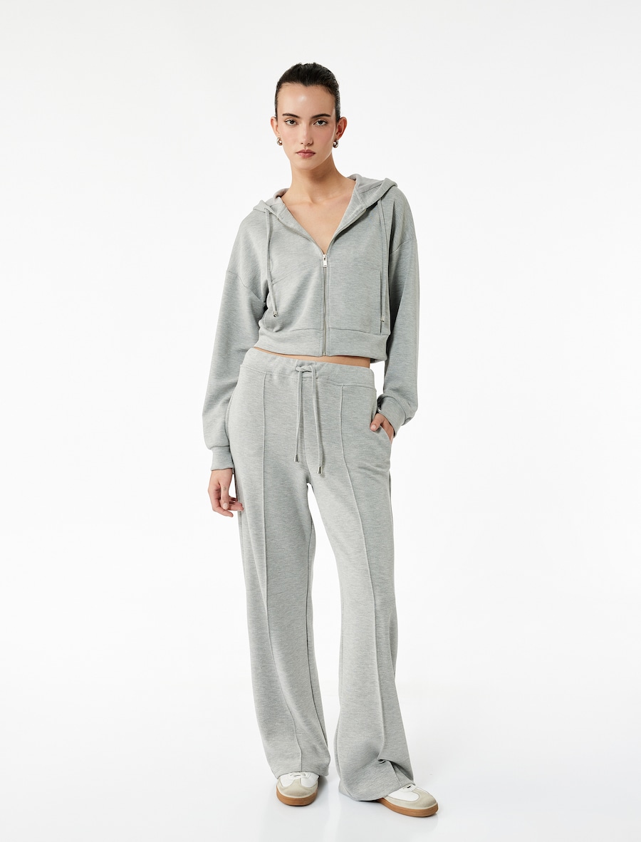 Толстовка с капюшоном на молнии Koton, Mottled Grey
Толстовка с капюшоном на молнии Koton, Mottled Grey