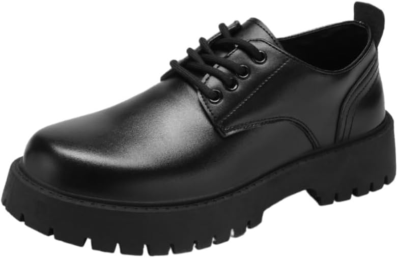 Мужские черные туфли оксфорды большого размера - толстая подошва, прочные, стильные и универсальные, подходят для работы, офиса и повседневного использования Fmshi
Мужские черные туфли оксфорды большого размера - толстая подошва, прочные, стильные и универсальные, подходят для работы, офиса и повседневного использования Fmshi