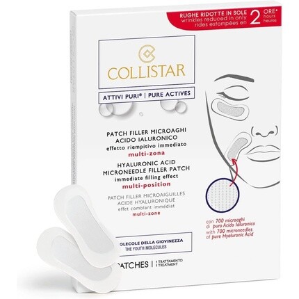 Collistar Pure Actives Патч-филлер с гиалуроновой кислотой
Collistar Pure Actives Патч-филлер с гиалуроновой кислотой