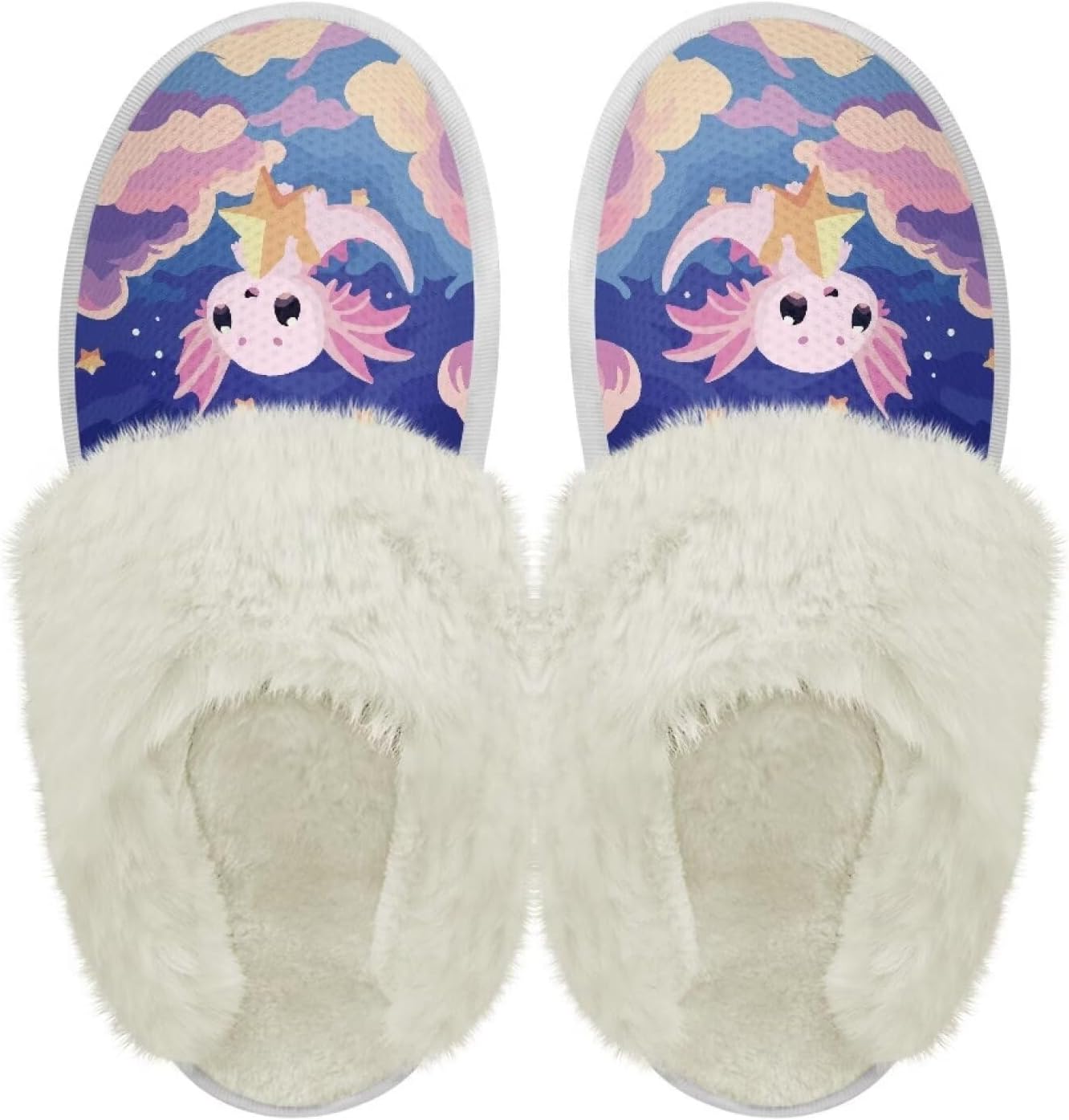 Хлопковые тапочки PJHEQOXE с пушистыми краями, домашние тапочки для дома и улицы, хлопковые тапочки унисекс, Salamander Star
Хлопковые тапочки PJHEQOXE с пушистыми краями, домашние тапочки для дома и улицы, хлопковые тапочки унисекс, Salamander Star