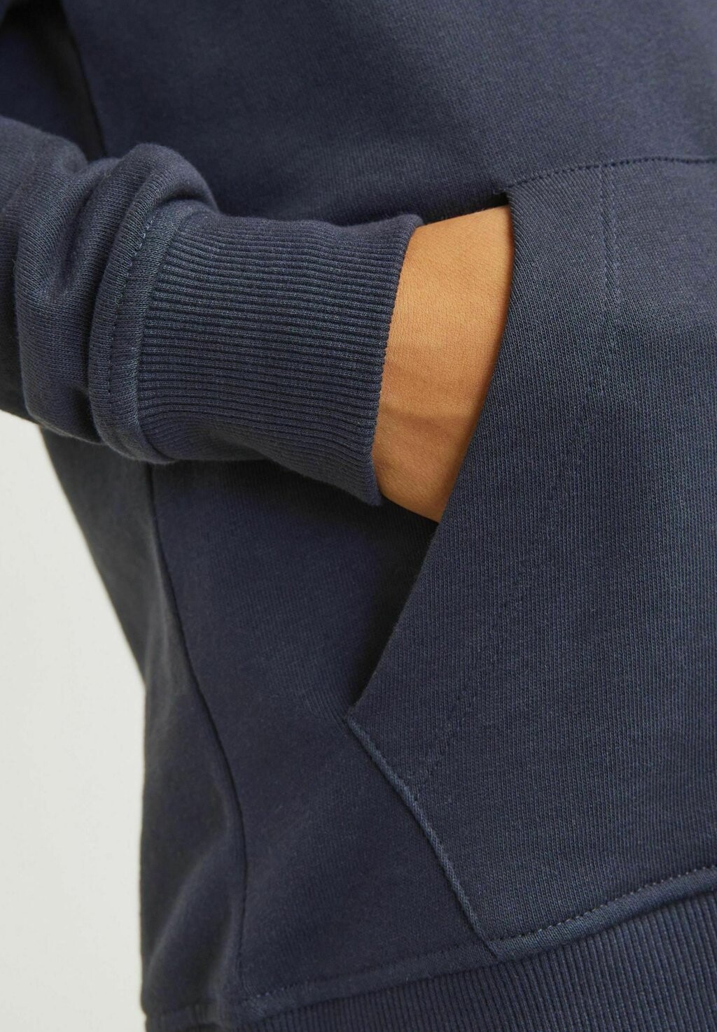 Толстовка с капюшоном LOGO Jack & Jones, темно-синий 
Толстовка с капюшоном LOGO Jack & Jones, темно-синий