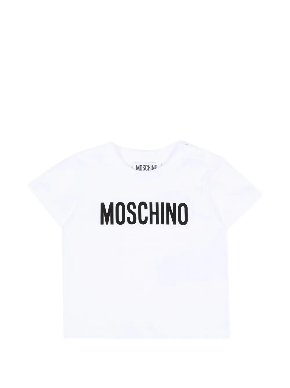 Футболка с короткими рукавами Moschino Kids, белый
Футболка с короткими рукавами Moschino Kids, белый