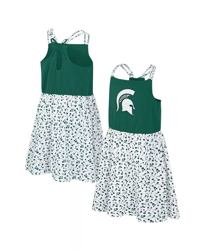 Платье для девочек зеленое, белое, цветочное, Michigan State Spartans Robin Colosseum
Платье для девочек зеленое, белое, цветочное, Michigan State Spartans Robin Colosseum