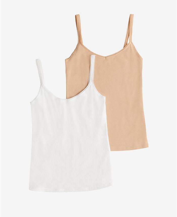 Женская хлопковая майка, 2 шт. в упаковке 1427P2 On Gossamer, мультиколор
Женская хлопковая майка, 2 шт. в упаковке 1427P2 On Gossamer, мультиколор