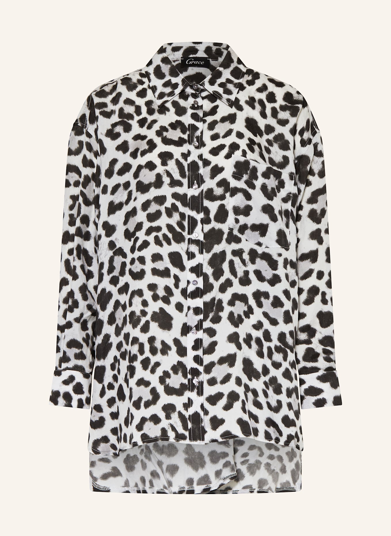 Атласная блузка-рубашка Grace, мультиколор
Атласная блузка-рубашка Grace, мультиколор