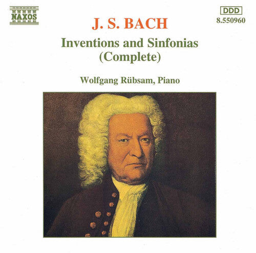 CD диск Bach, J.S. / Rubsam: Inventions & Sinfonias (complete)
CD диск Bach, J.S. / Rubsam: Inventions & Sinfonias (complete)
