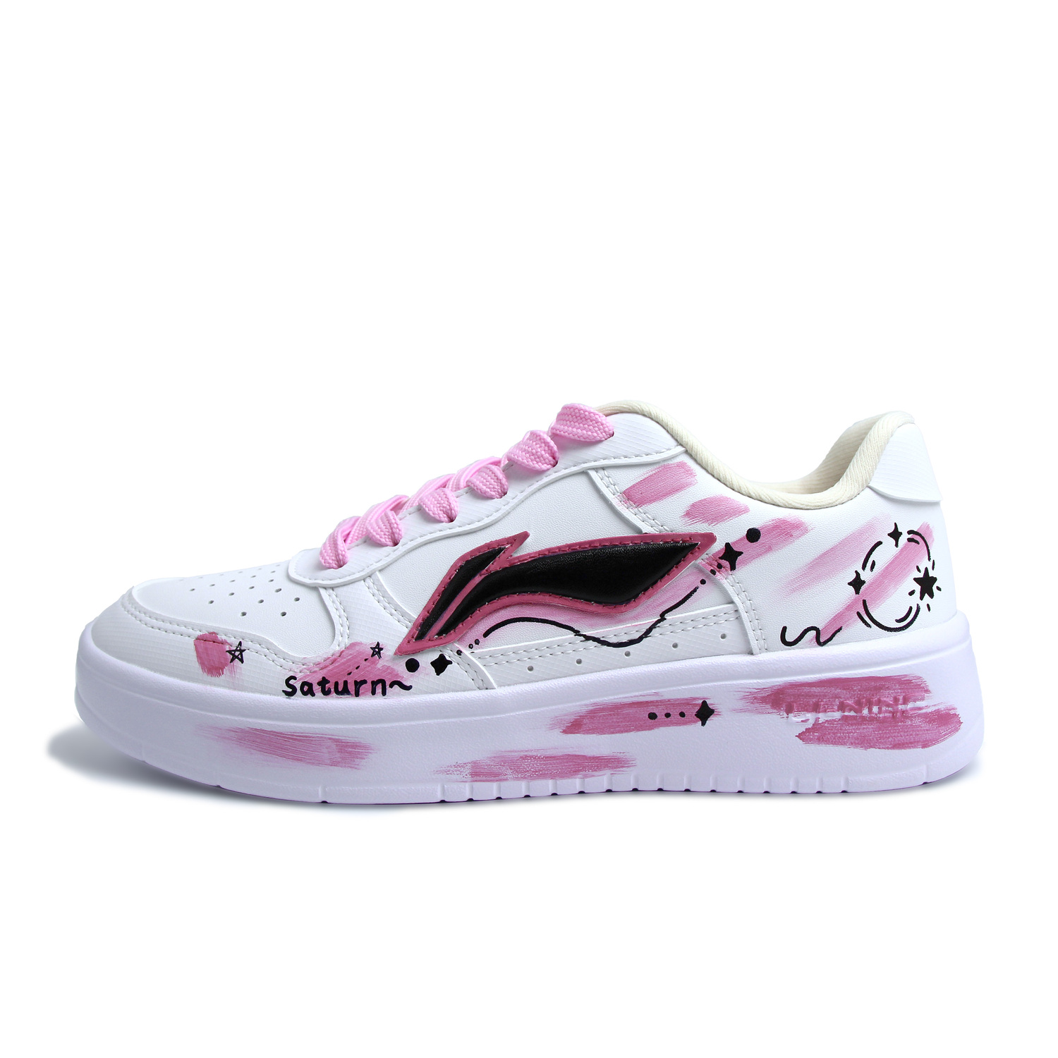 Легкие и дышащие низкие скейтбордные кроссовки Li Ning Floating Boat, унисекс., розовый белый
Легкие и дышащие низкие скейтбордные кроссовки Li Ning Floating Boat, унисекс., розовый белый