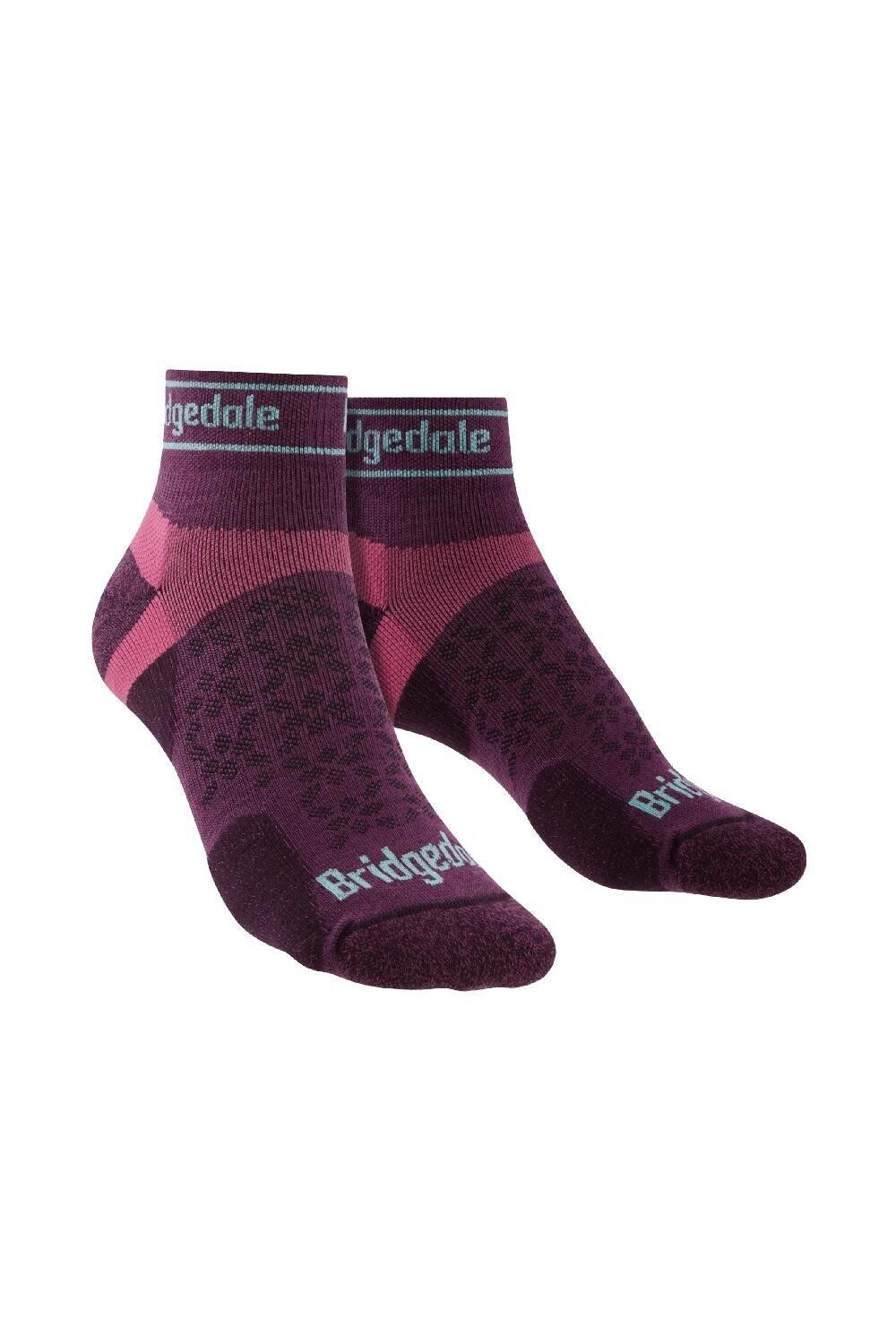 Сверхлегкие спортивные низкие носки T2 из мериносовой шерсти для трейлраннинга Bridgedale, фиолетовый 
Сверхлегкие спортивные низкие носки T2 из мериносовой шерсти для трейлраннинга Bridgedale, фиолетовый