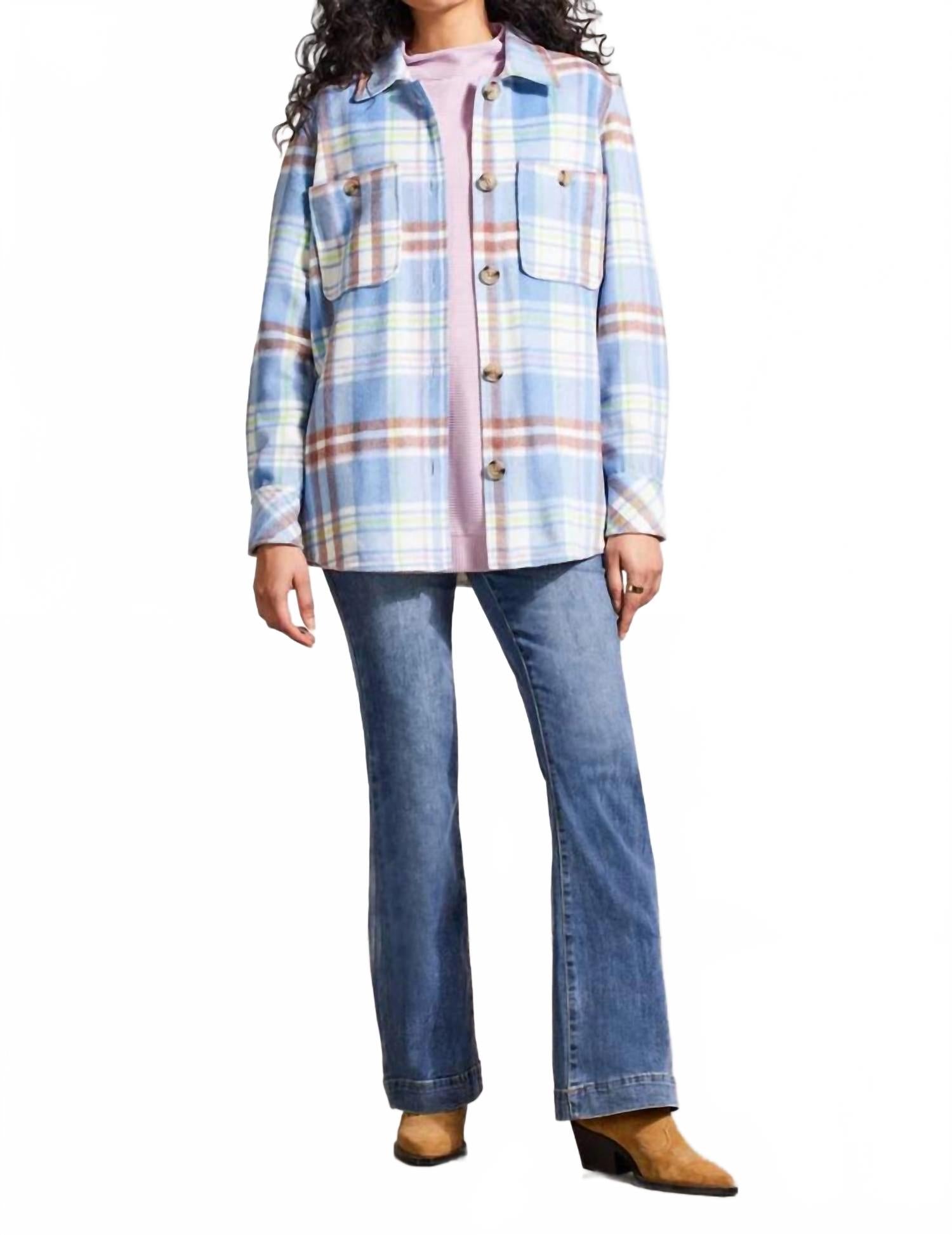 Клетчатая кофта цвета «Peri Blue» Tribal, Peri Blue
Клетчатая кофта цвета «Peri Blue» Tribal, Peri Blue