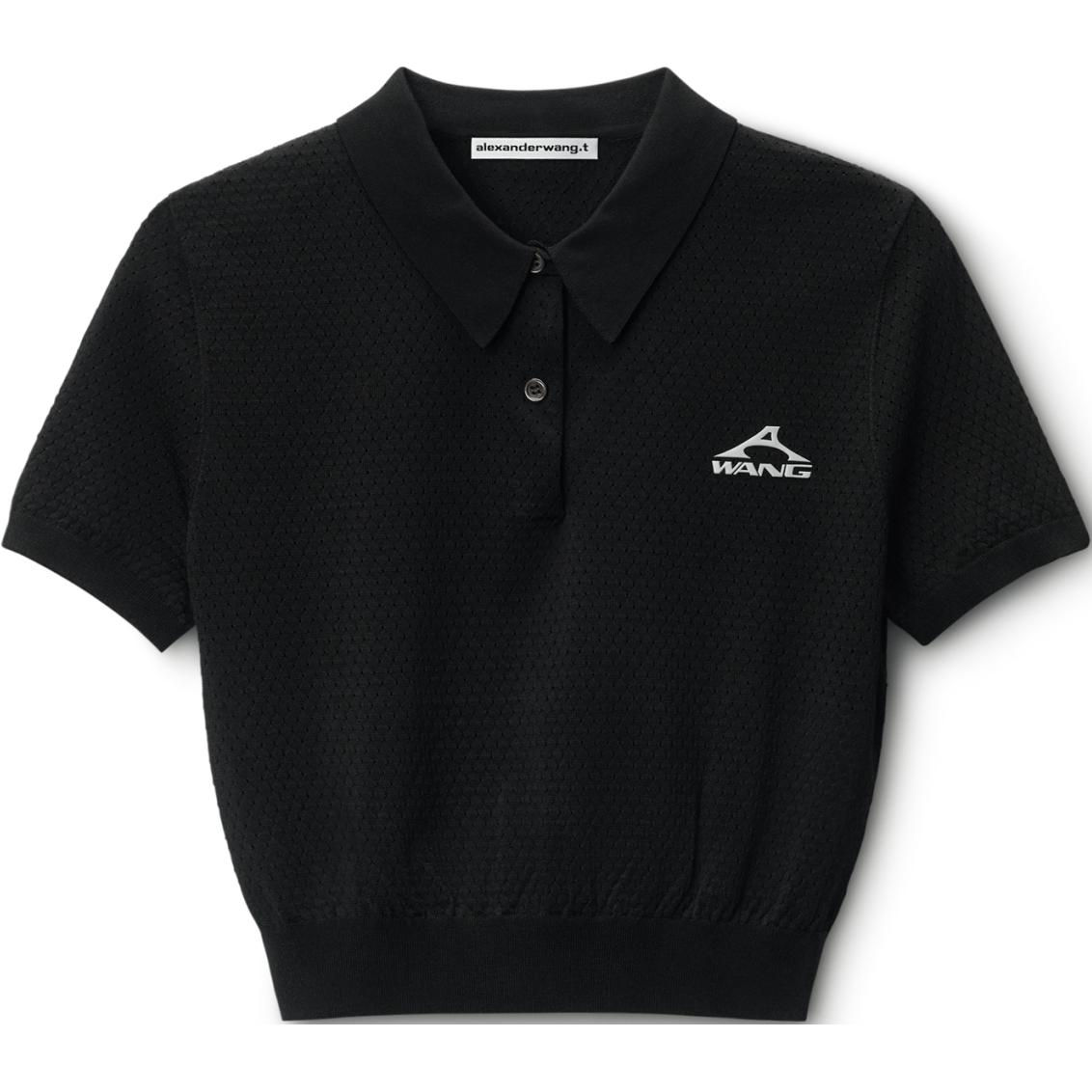 Alexander Wang Футболка-поло T By Logo с коротким рукавом Black
Alexander Wang Футболка-поло T By Logo с коротким рукавом Black