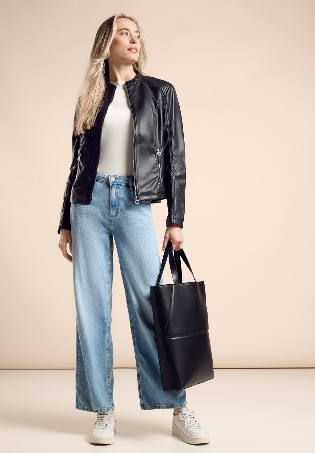 Куртка из искусственной кожи Street One, черный
Куртка из искусственной кожи Street One, черный