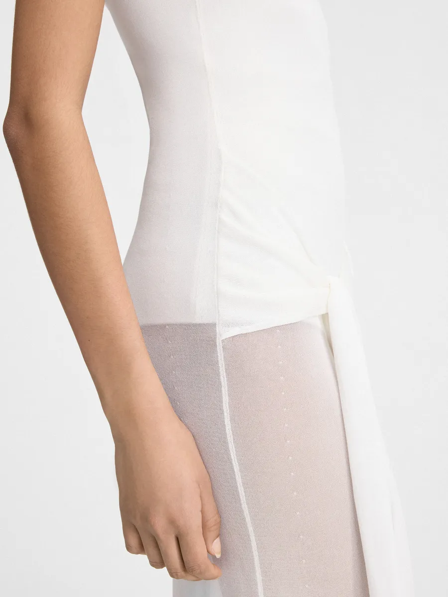 Платье-саронг Нодо Jacquemus, белый
Платье-саронг Нодо Jacquemus, белый