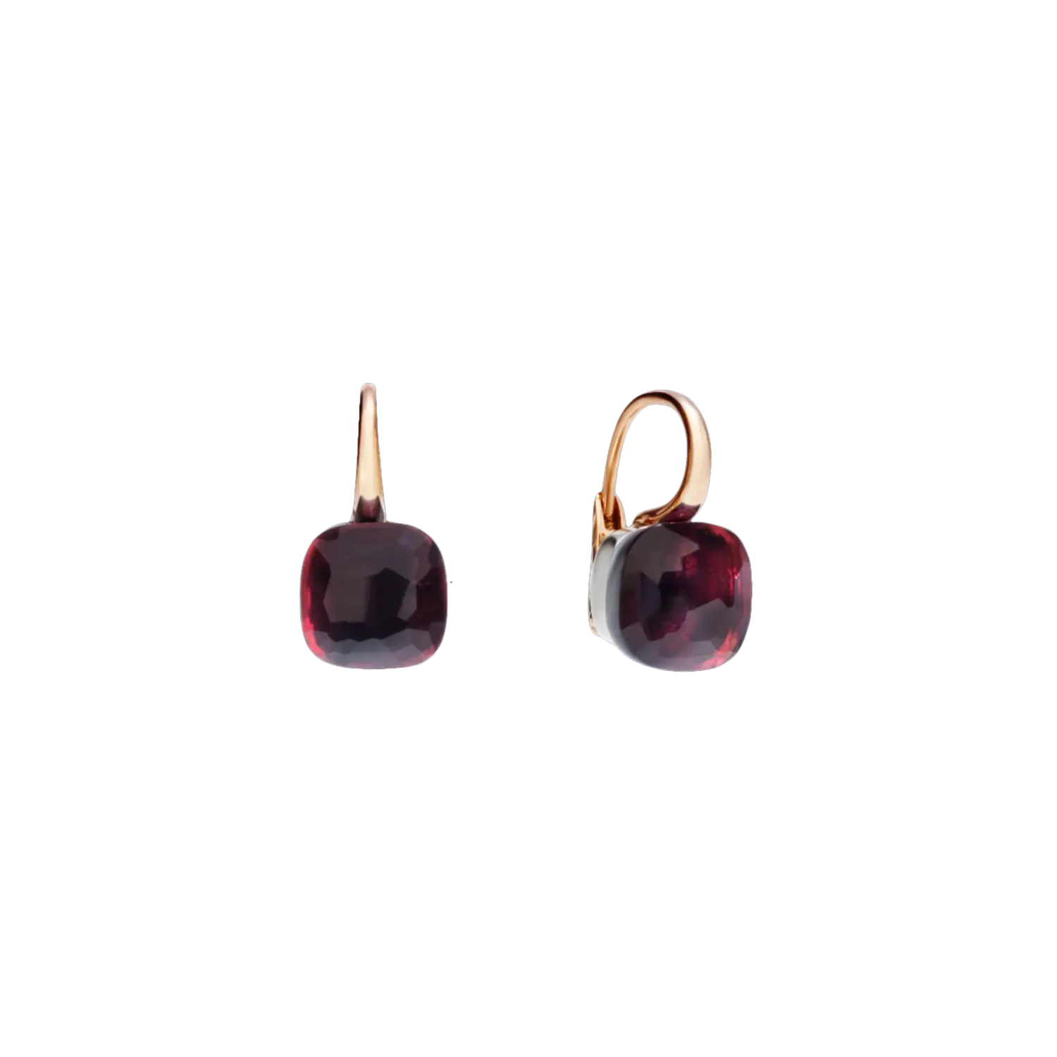 Серьги классического телесного цвета из розового и белого золота с гранатом Pomellato
Серьги классического телесного цвета из розового и белого золота с гранатом Pomellato