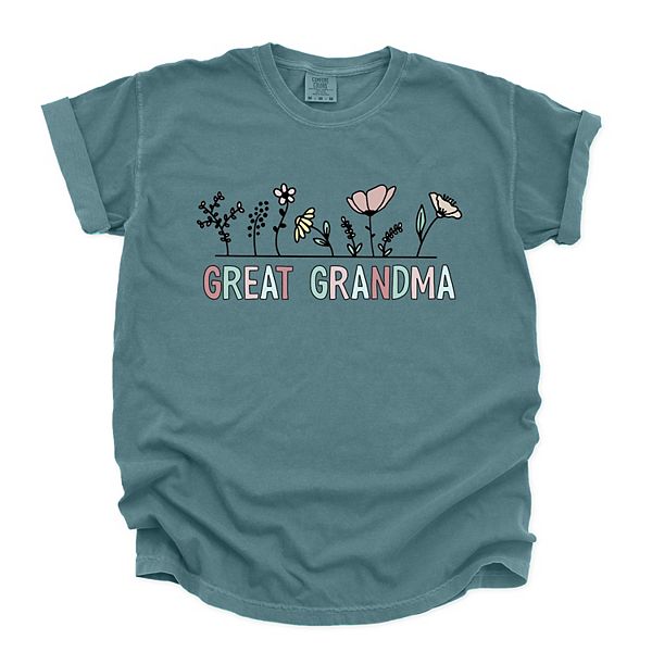 Футболка Great Grandma Flowers с покраской в готовом виде Simply Sage Market, Blue Spruce
Футболка Great Grandma Flowers с покраской в готовом виде Simply Sage Market, Blue Spruce