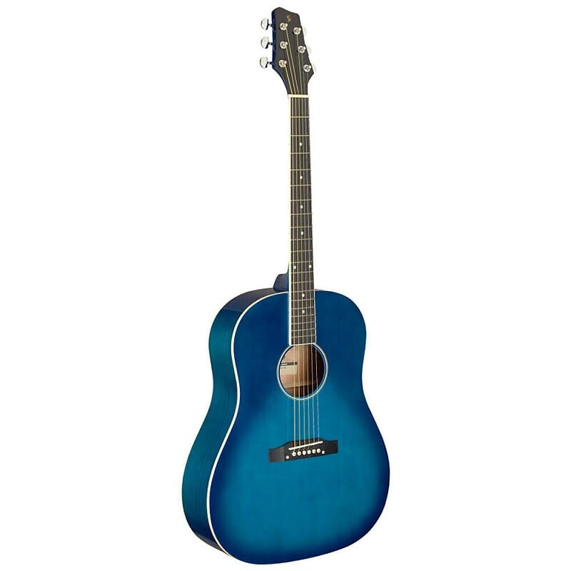 Акустическая гитара Stagg Dreadnought Full Size Student Acoustic Guitar - Trans Blue
Акустическая гитара Stagg Dreadnought Full Size Student Acoustic Guitar - Trans Blue
