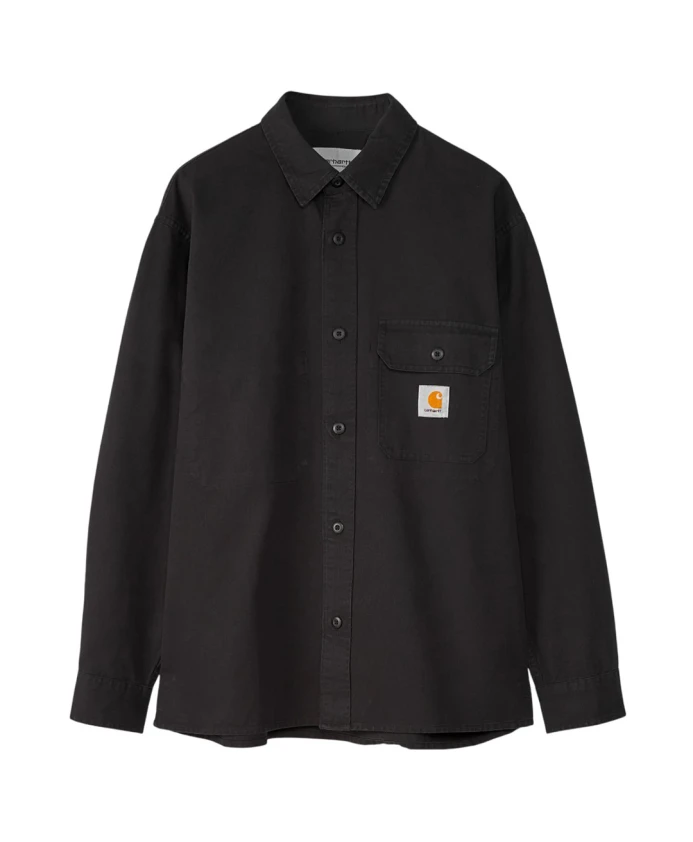 Повседневная куртка из хлопка с диагональным расположением петель Carhartt Wip, черный
Повседневная куртка из хлопка с диагональным расположением петель Carhartt Wip, черный