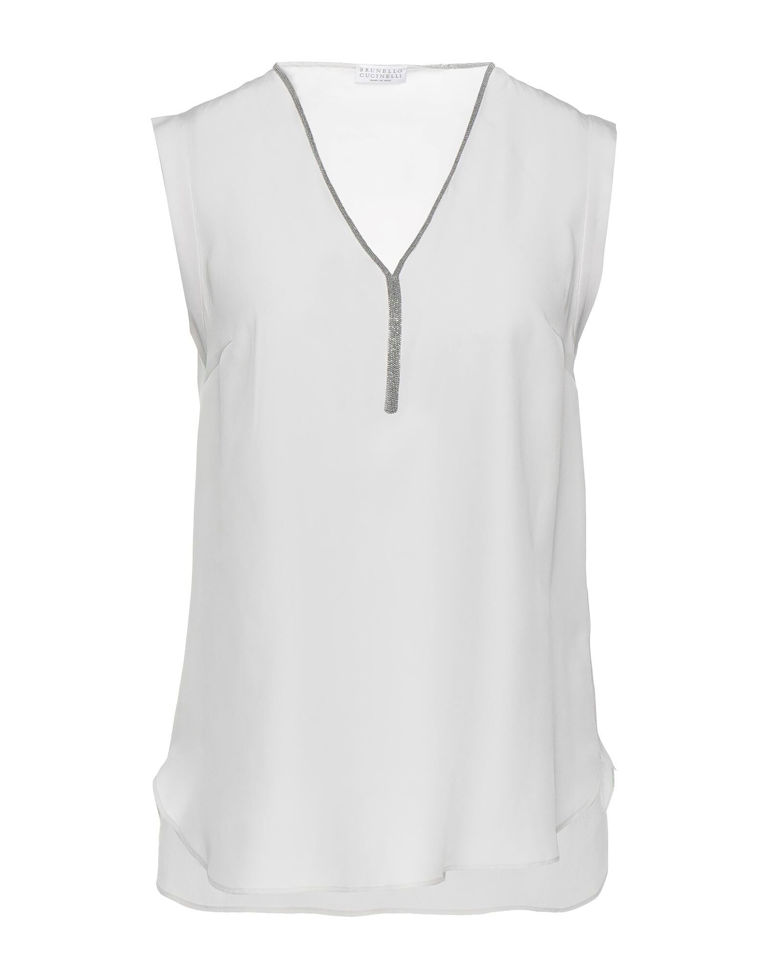 Топ Brunello Cucinelli, светло-серый
Топ Brunello Cucinelli, светло-серый