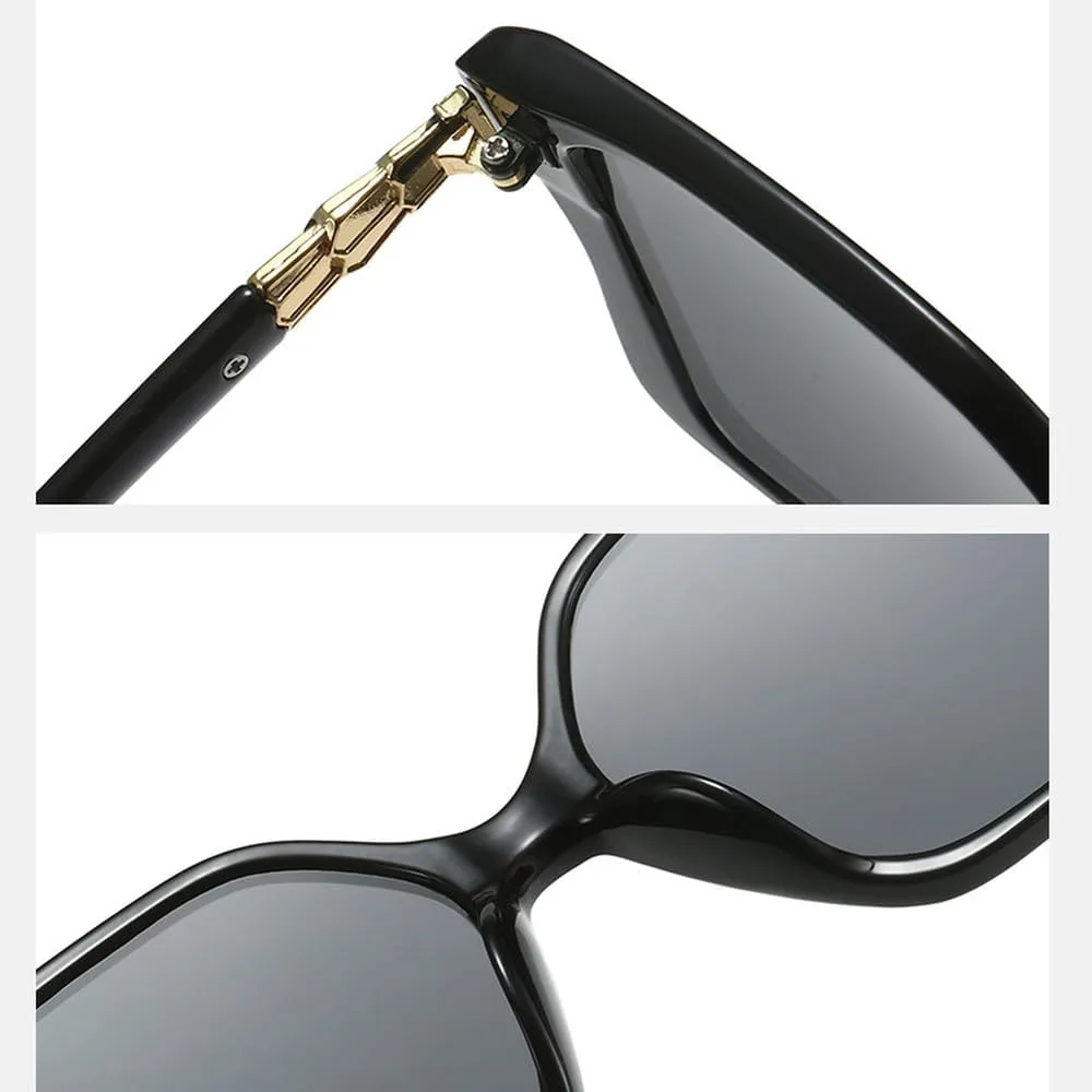 Модные солнцезащитные очки 2027 года для женщин, классические винтажные солнцезащитные очки с защитой от УФ-излучения UV400, черные, один размер MTZJH, One Color
Модные солнцезащитные очки 2027 года для женщин, классические винтажные солнцезащитные очки с защитой от УФ-излучения UV400, черные, один размер MTZJH, One Color