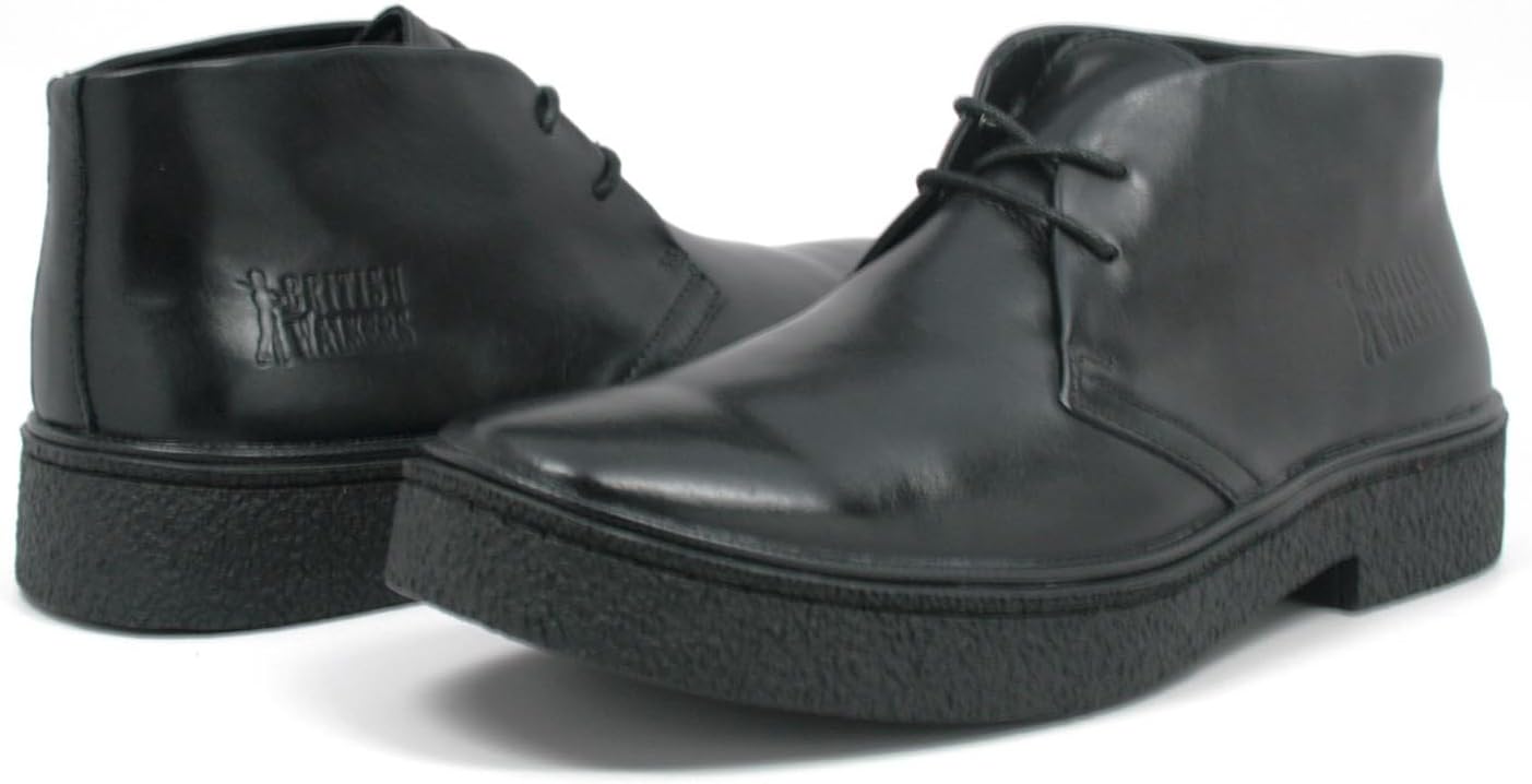 Оригинальные мужские высокие ботинки Chukka Playboy от British Walkers British Collection, черный
Оригинальные мужские высокие ботинки Chukka Playboy от British Walkers British Collection, черный