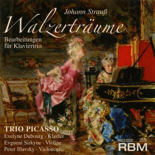 CD диск Strauss / Trio Picasso: Walzertraume-Bearbeitungen
CD диск Strauss / Trio Picasso: Walzertraume-Bearbeitungen