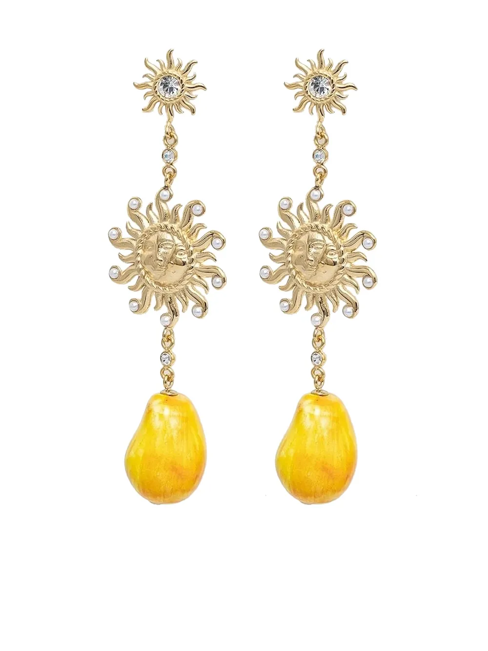 Серьги с подвесками GUESS USA, золотой
Серьги с подвесками GUESS USA, золотой