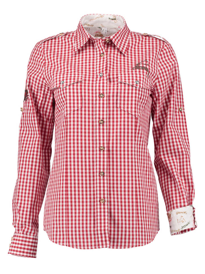 OS-Trachten Традиционная блузка Fronix, средне-красного цвета
OS-Trachten Традиционная блузка Fronix, средне-красного цвета