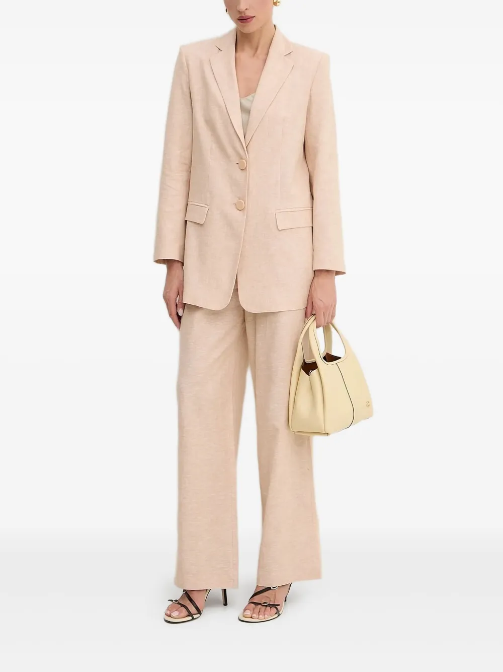 Однобортный блейзер Armani Exchange, нейтральный
Однобортный блейзер Armani Exchange, нейтральный