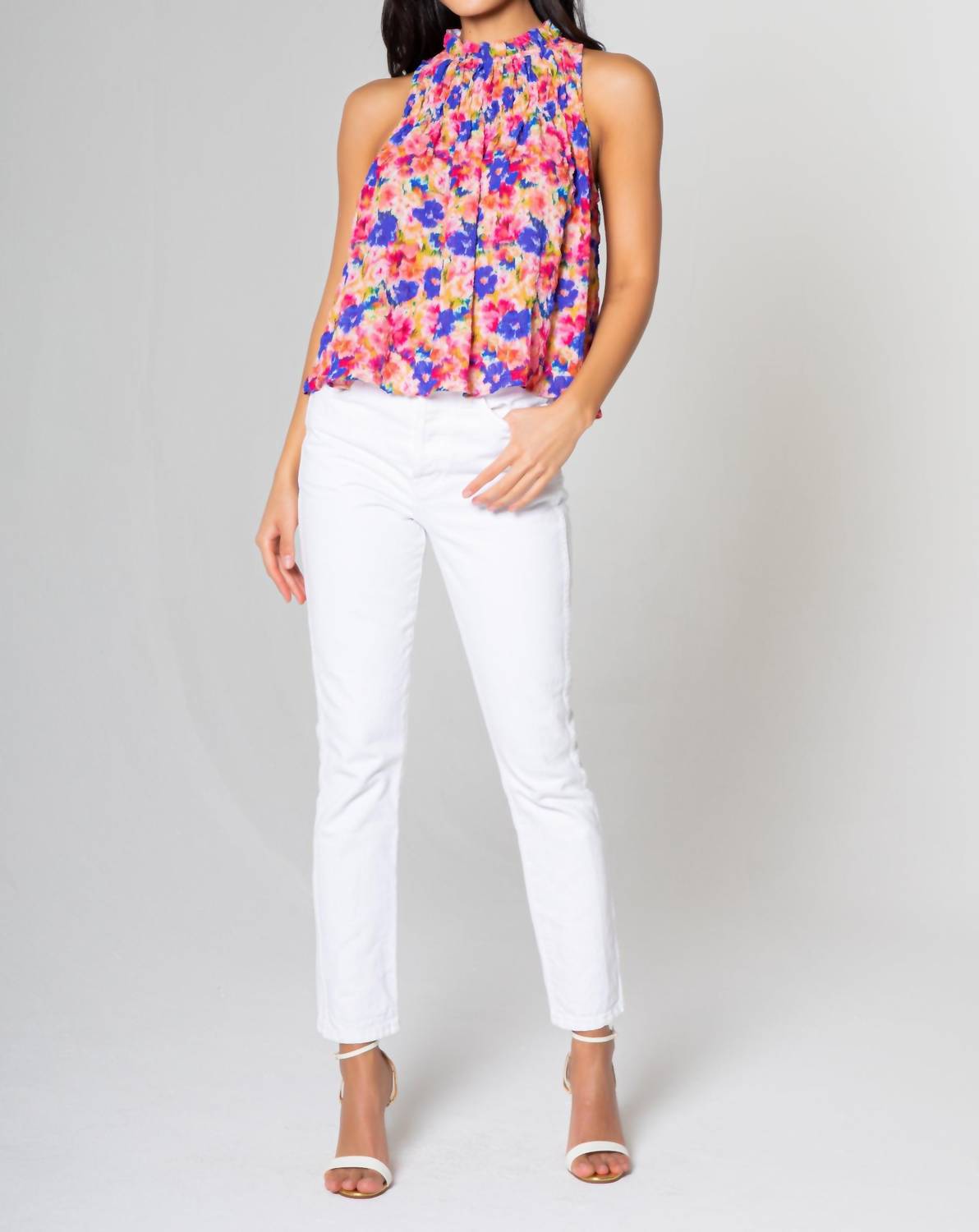 Топ без рукавов Alia в цвете Синий Розовый Мульти LAVENDER BROWN
Топ без рукавов Alia в цвете Синий Розовый Мульти LAVENDER BROWN