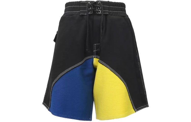 Кэжуал шорты унисекс черные WE11DONE 
Кэжуал шорты унисекс черные WE11DONE